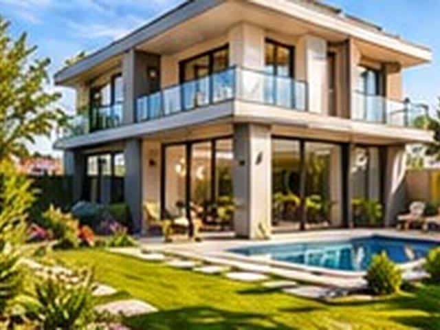Örnek – Bahçeli Havuzlu Satılık 4+1 Villa